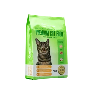 Haisenpet Premium Adult Cat Food 7kg Bag - Chicken, Tuna, Turkey Flavor