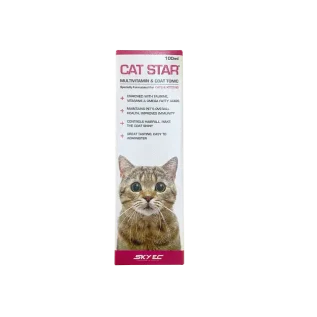CAT Star Multivitamin and Coat Tonic 100ml for cats Bangladesh