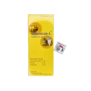 Helminticide-L Deworming Tablet for Dogs and Cats Bangladesh