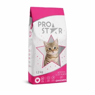 ProStar kitten food, kitten dry food BD, chicken kitten food, cat food Bangladesh, kitten nutrition, pet food BD, kitten care, ProStar 1.2kg