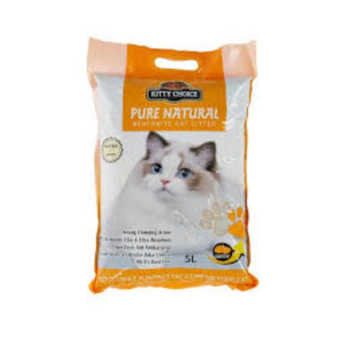 KITTY CHOICE Bentonite Cat Litter Lemon 5L natural clumping cat litter Bangladesh
